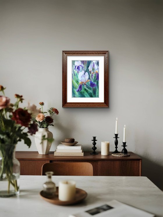 Iris flowers