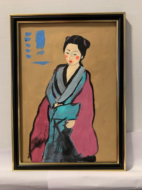 Japanese beauty. Geisha. #17