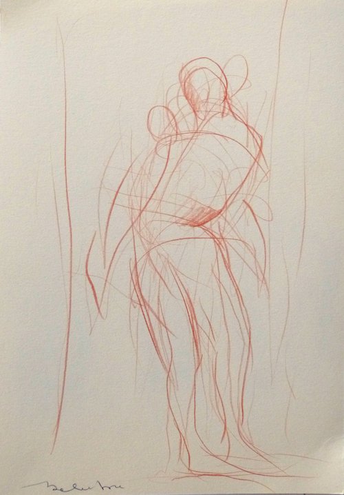 The Pencil Sketch, 21x29 cm ES10 by Frederic Belaubre