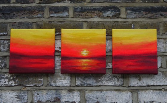 Into the Sun Triptych