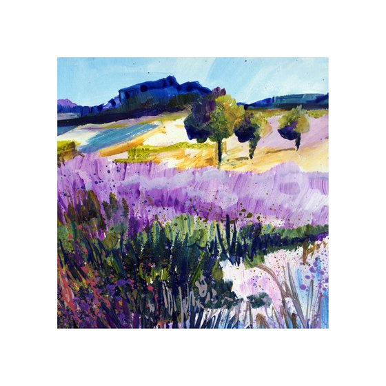 Little purple landscape
