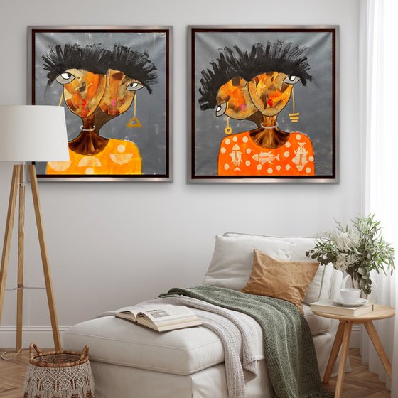 I Have Your Back (Diptych)