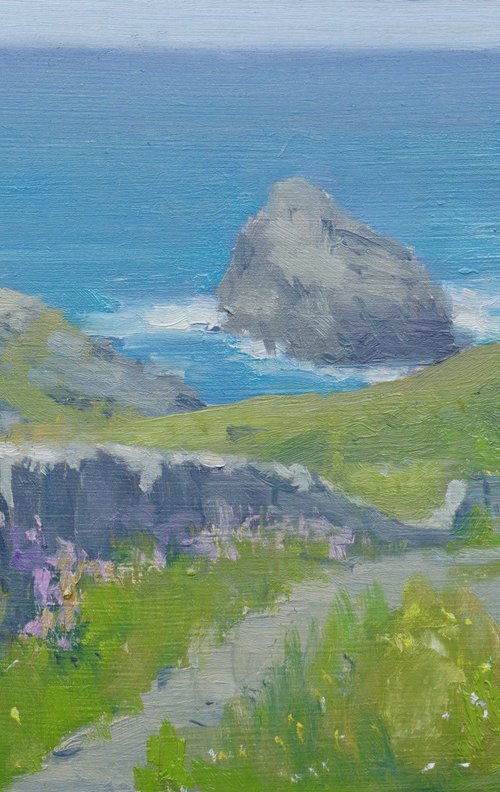 Coast, Boscastle, Cornwall by Alex James Long