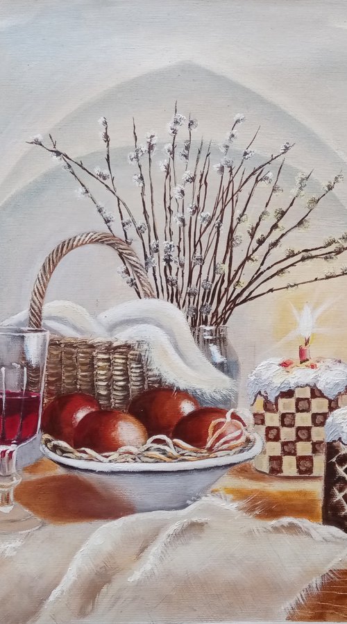 Easter still life by Liubov Samoilova