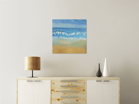 Crashing Wave on St Ives Beach