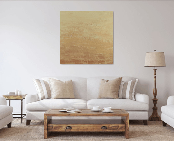 Warm Earth - Modern Abstract Expressionist Painting