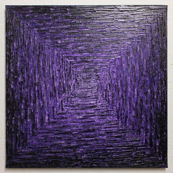 Purple square gradient