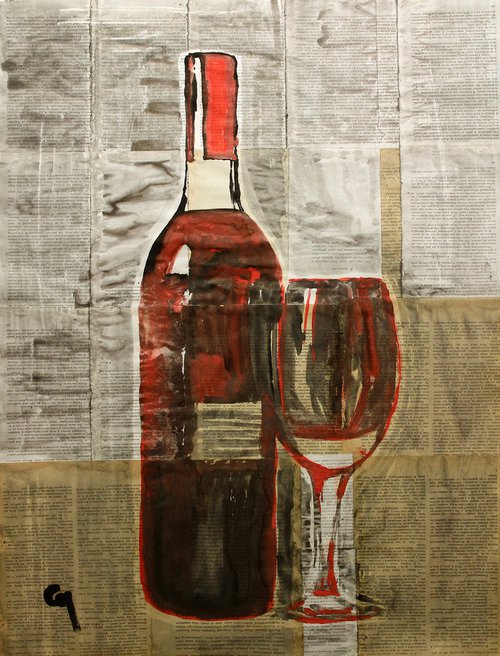 Red wine. by Marat Cherny