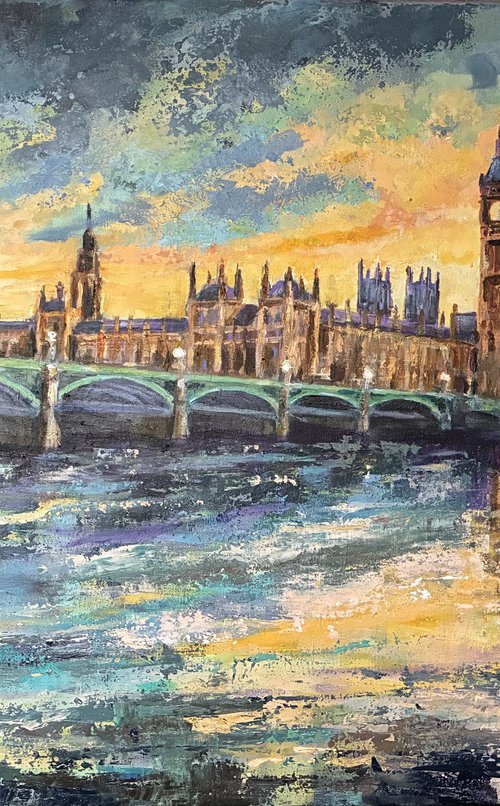 Westminster Bridge by Colette Baumback