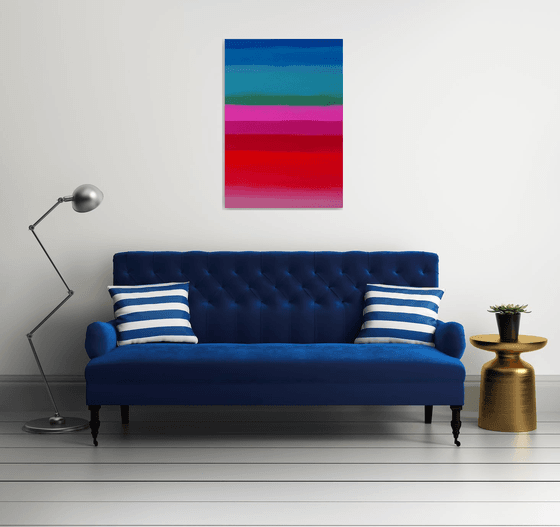 Did you see my rainbow?, 70x100 cm