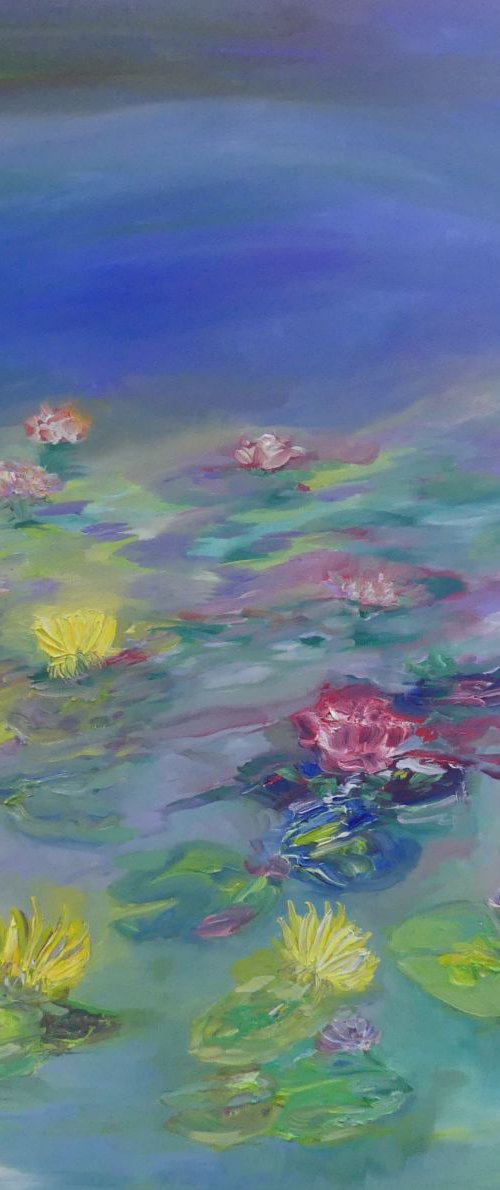 The Lily Pond by Lesley Blackburn