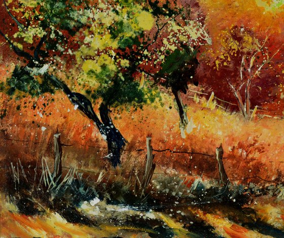 Orchard  in autumn