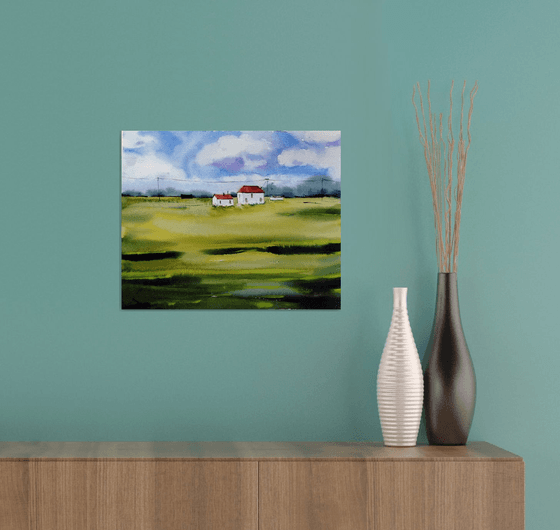 Farm landscape