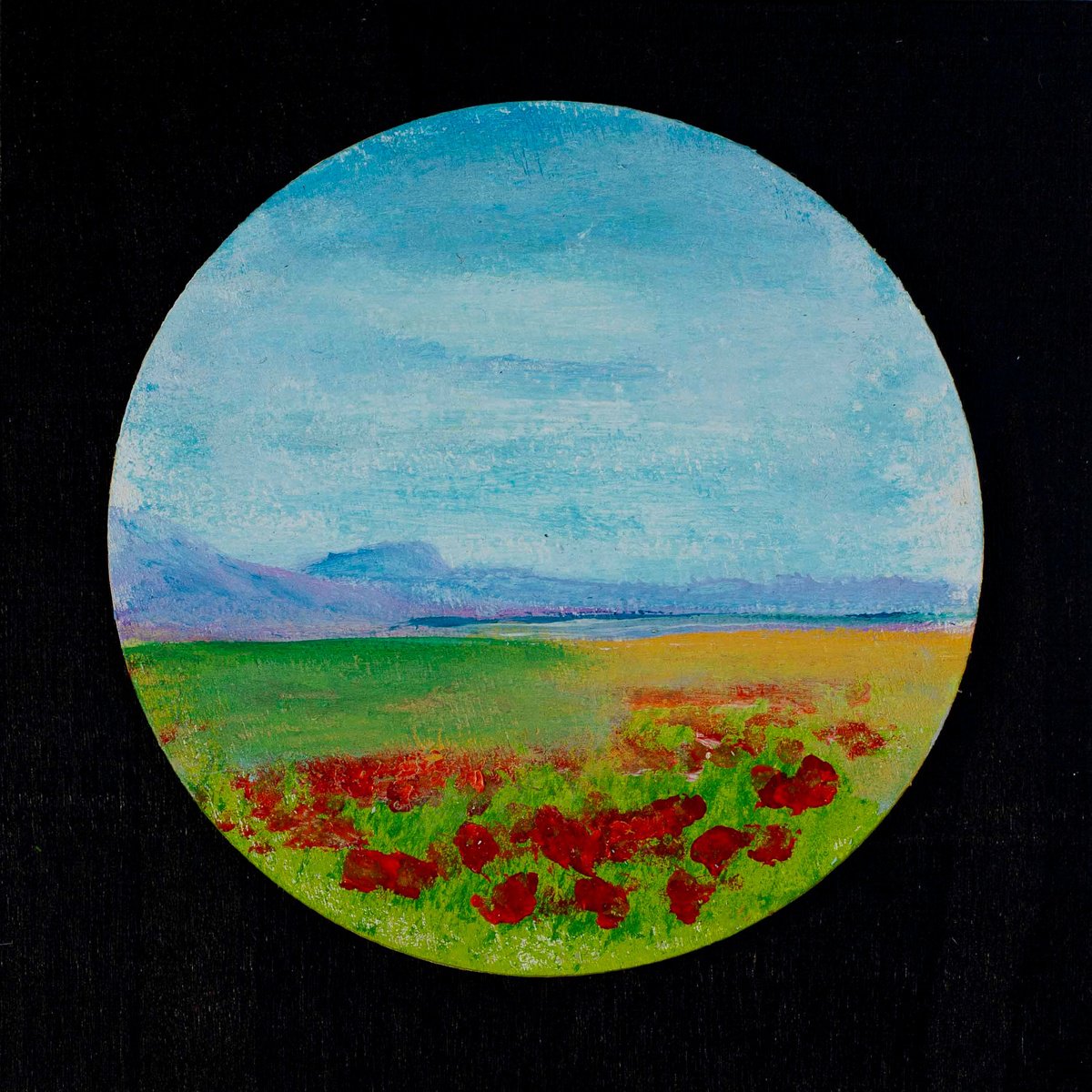 The Poppy Field 2 by KM Arts