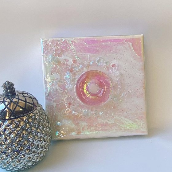 Pastel Dazzling Doughnut Mini Artwork