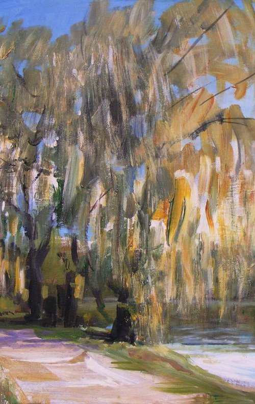 "Weeping willows - My love is NOT blind" by Ivan  Grozdanovski