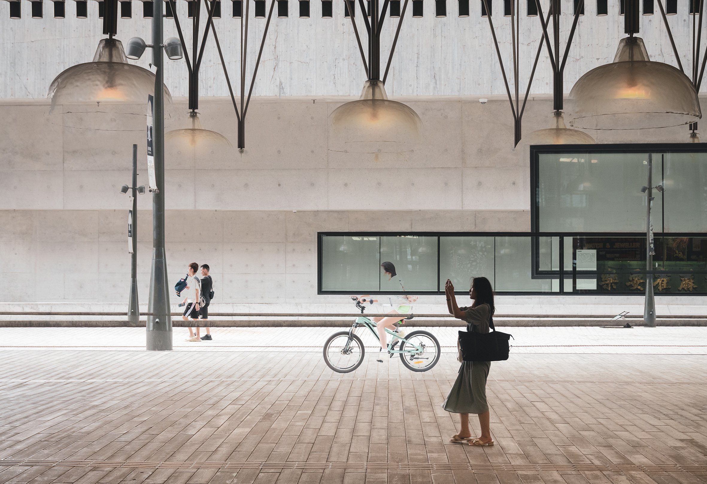 Surrealistic Portrait Photograph By Sergio Capuzzimati, 24 X 16", Walking, Riding, Shooting, Original Artwork