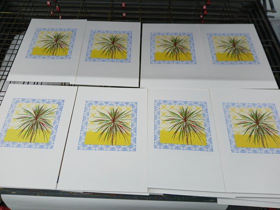 Palm Tree with tiles