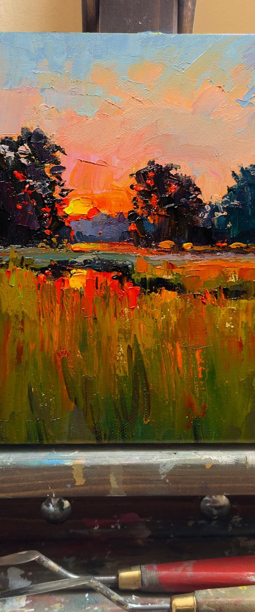 Where the Sun Lingers by Daria Zavadenko