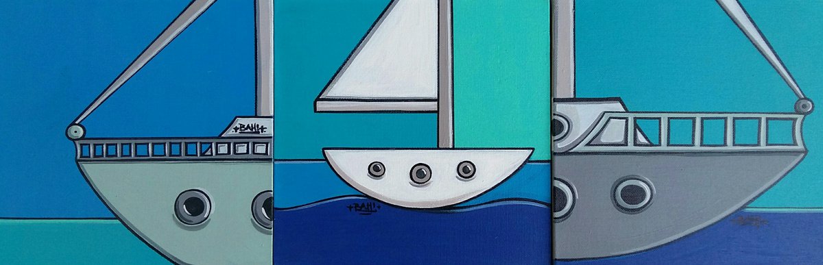 Gone Sailing by Alexia Bahar Karabenli Yilmaz