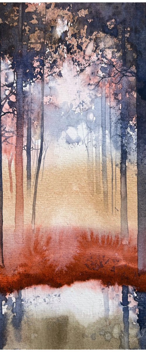Autumn Forest by Nazar Grunyka