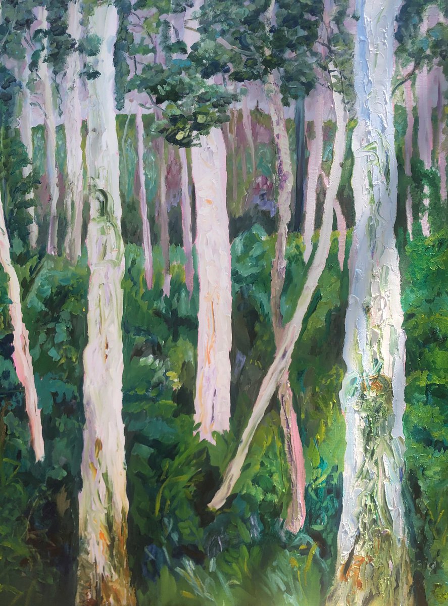 GHOST GUM FOREST by Maureen Finck