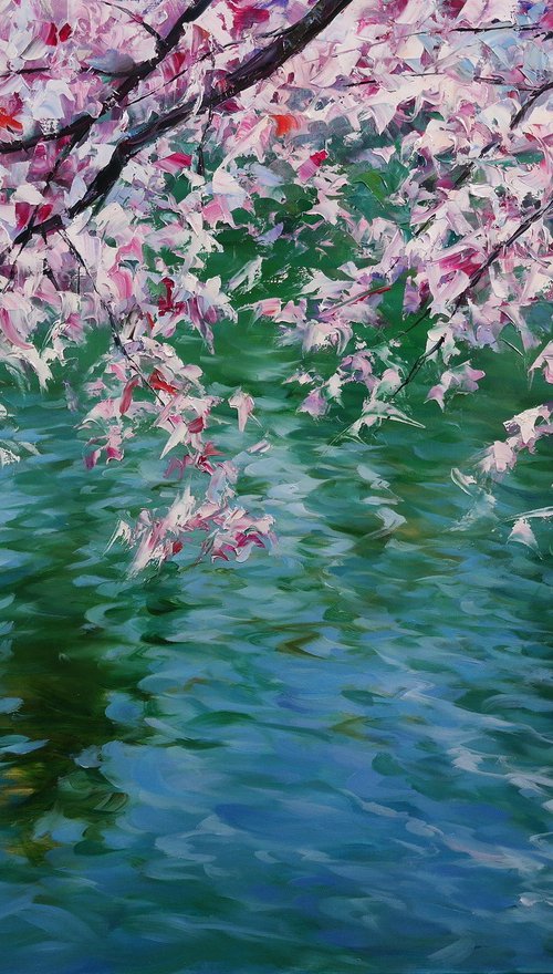 "Flowers over the water" by Gennady Vylusk