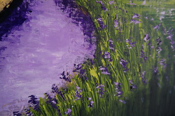 The woods II  - after Hockney