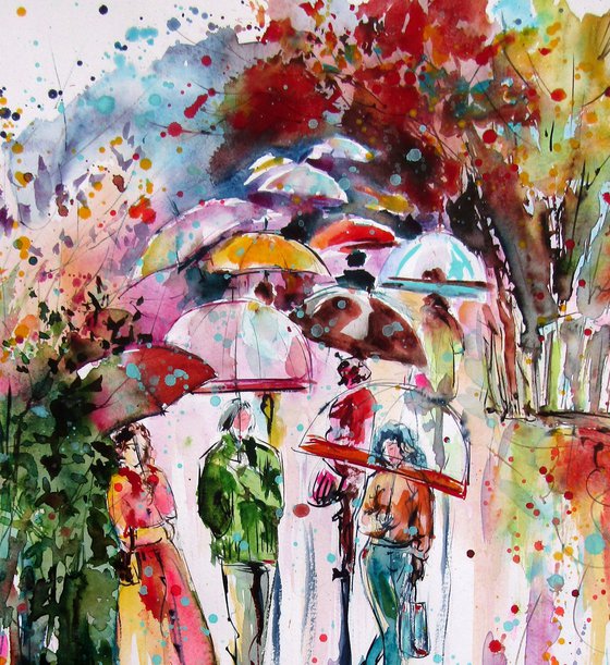 Autumn rain II