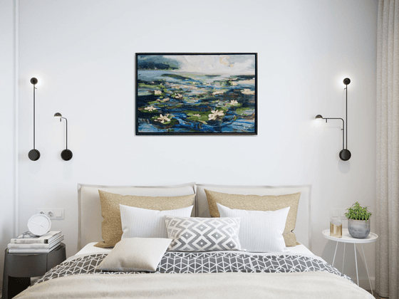 Misty Morning Lilies