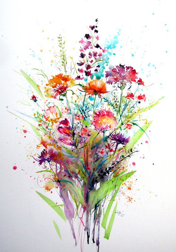 Colorful wildflowers V