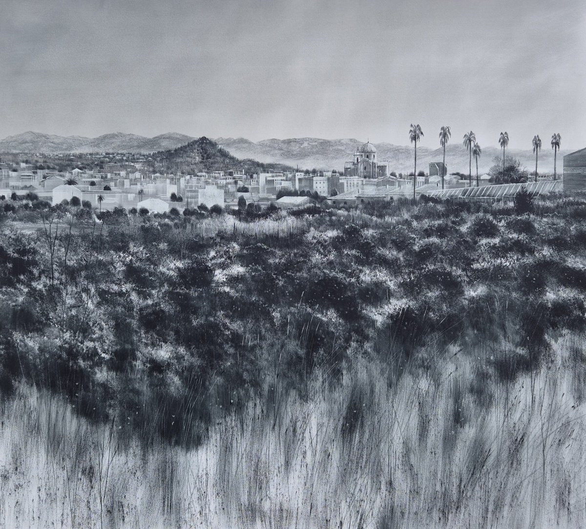 Expressive Oil Painting , Paisaje Levantino By Rafael Carrascal, 46 X 39, Artwork For Sale On Artfinder