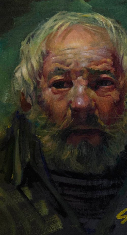 Retired sailor by Sergei Yatsenko