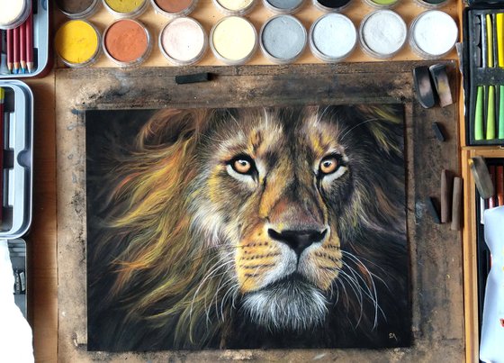 Lion II (Original Painting)
