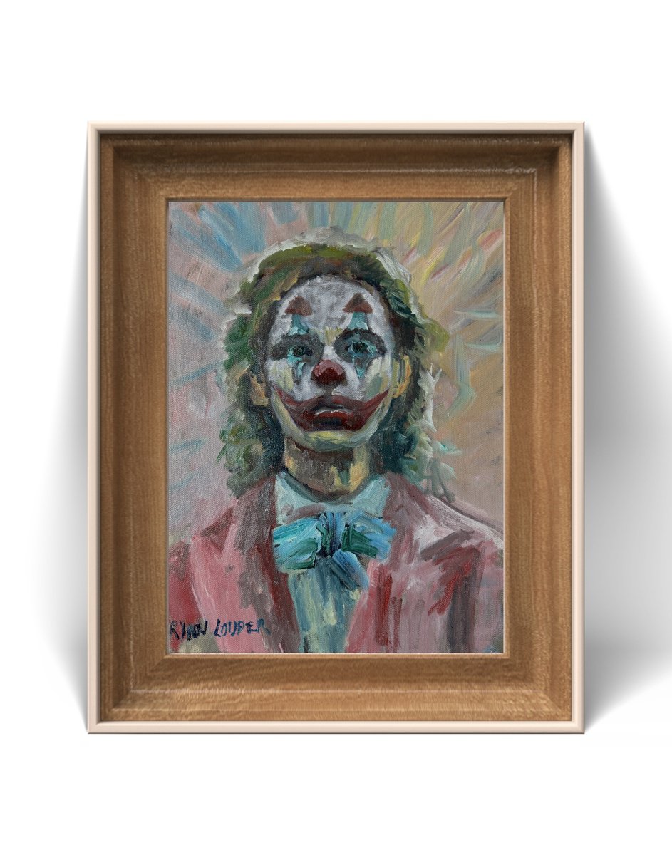 Impressionistic Portrait Oil Painting By Ryan Louder, 12 X 16", The Journalist, Original Artwork