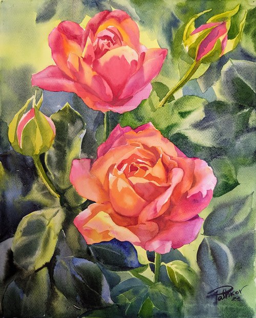 Roses#5 by Yuryy Pashkov