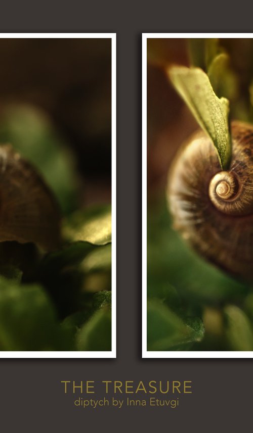 The Treasure - diptych by Inna Etuvgi