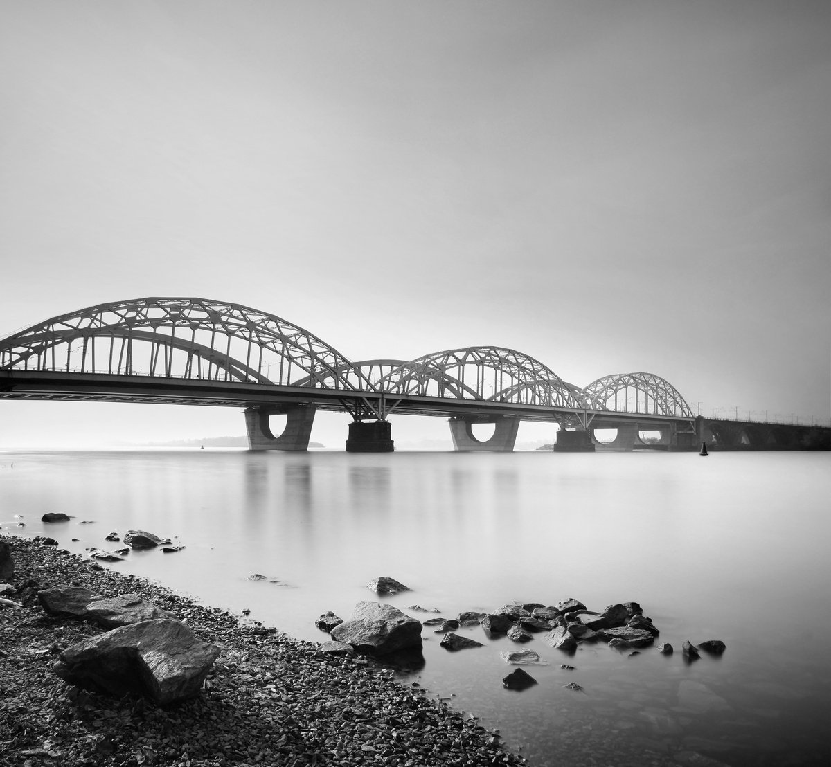 Railway bridges #1 by Oleksandr Nesterovskyi