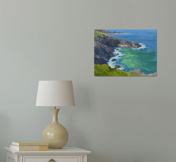View From Clodgy Point, St Ives