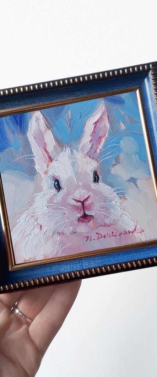 Funny rabbit by Nataly Derevyanko