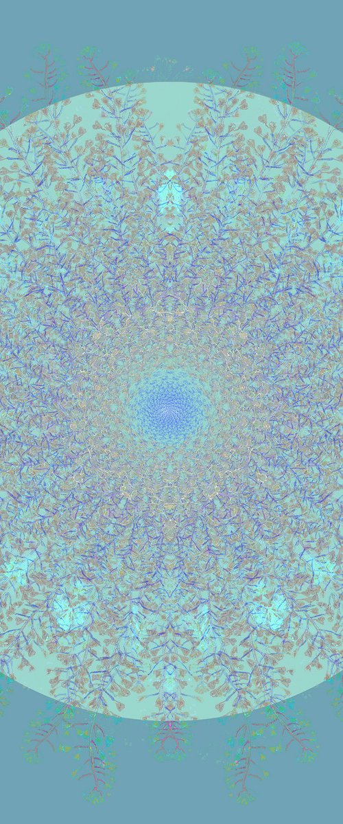 Floral Mandala #3 by Louise O'Gorman