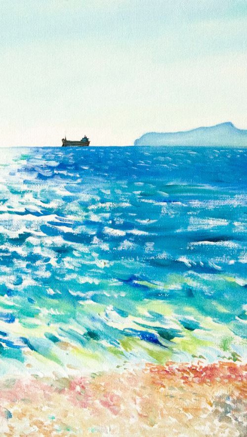Antalya seascape by Daria Galinski