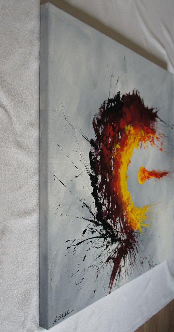 Fireball (Spirits Of Skies 064075) (80 x 80 cm) XL (32 x 32")