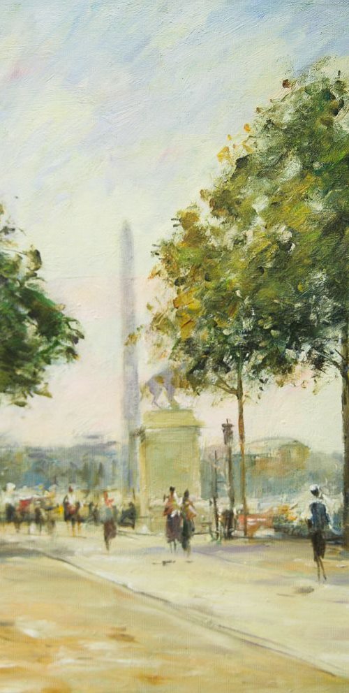 Paris Street Scene 3157 by GOUYETTE jean-michel
