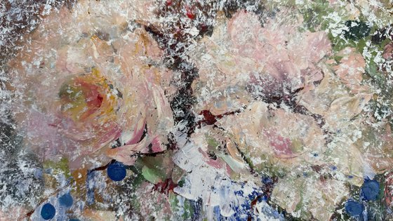Snow waltz. Roses and wild grapes.