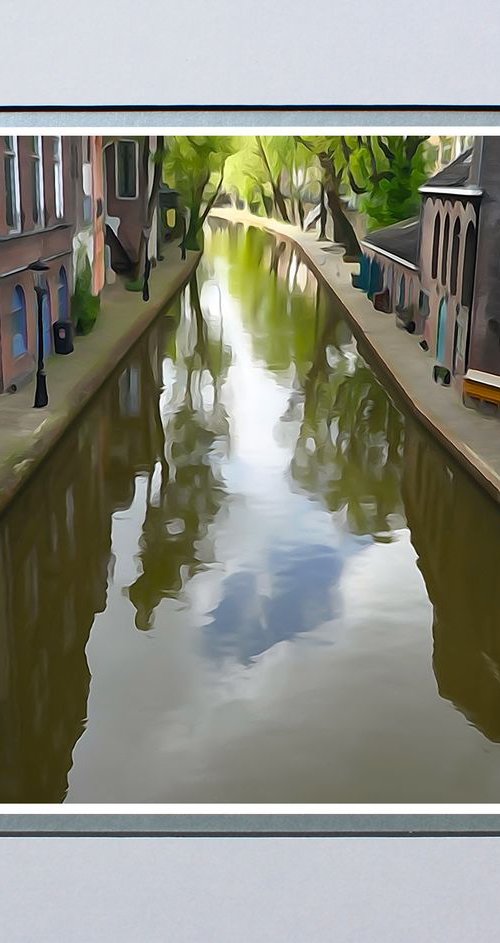Utrecht Netherlands Ancient Canal by Robin Clarke
