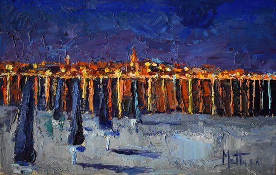 spiaggia notturna