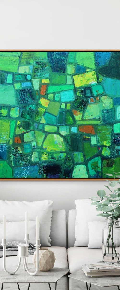 Farm Fields by Sage Mountain Studio