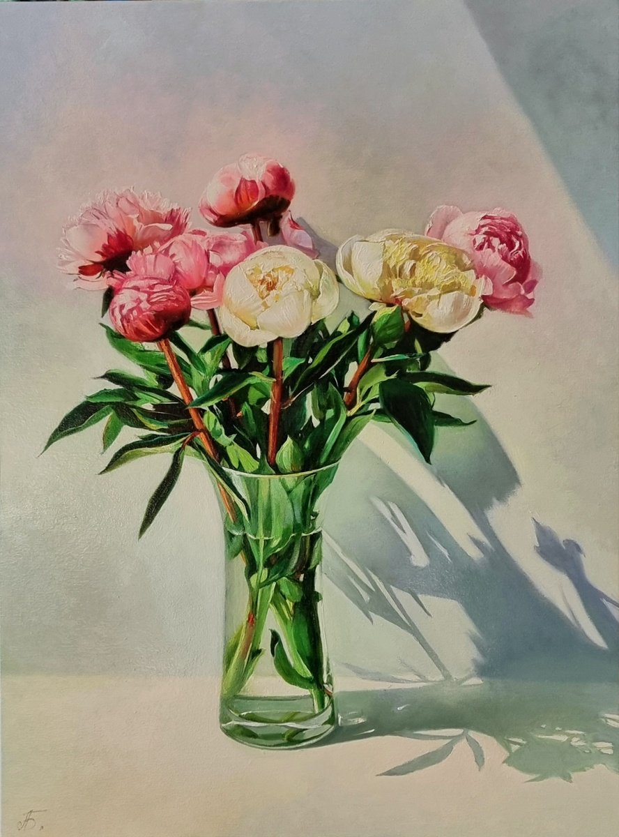 The aroma of peonies... by Anna Bessonova (Kotelnik)