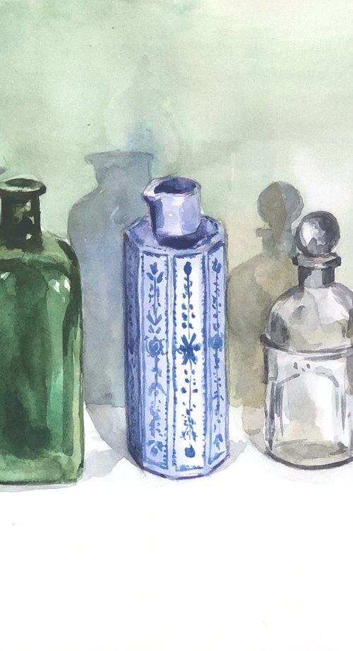Three bottles by Krystyna Szczepanowski